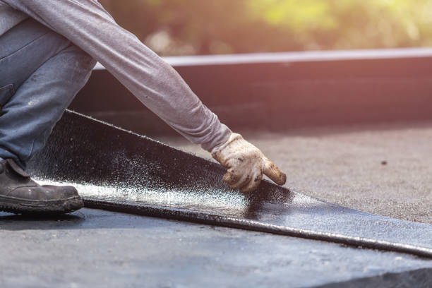 Wet basement repair process in Russellville, OH